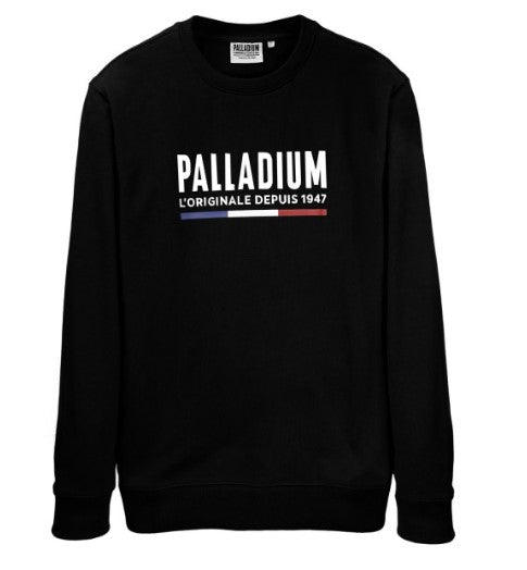 Kids\' Palladium Crew Neck1 Sweatshirts Black | UAE  YVLRT2837