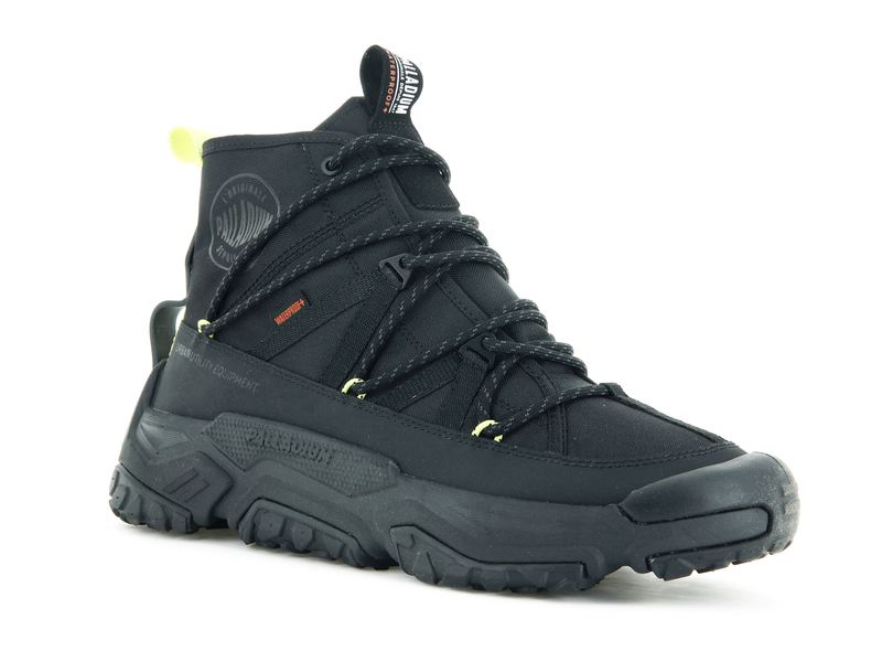 Kids' Palladium Off-Grid Cross Wp+ High Tops Black | UAE  CPHRS6043