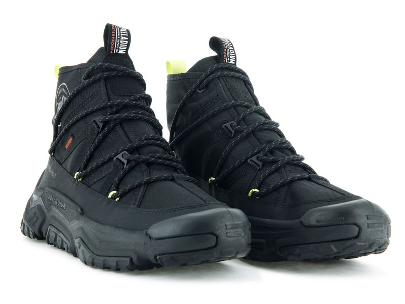 Kids' Palladium Off-Grid Cross Wp+ High Tops Black | UAE  CPHRS6043