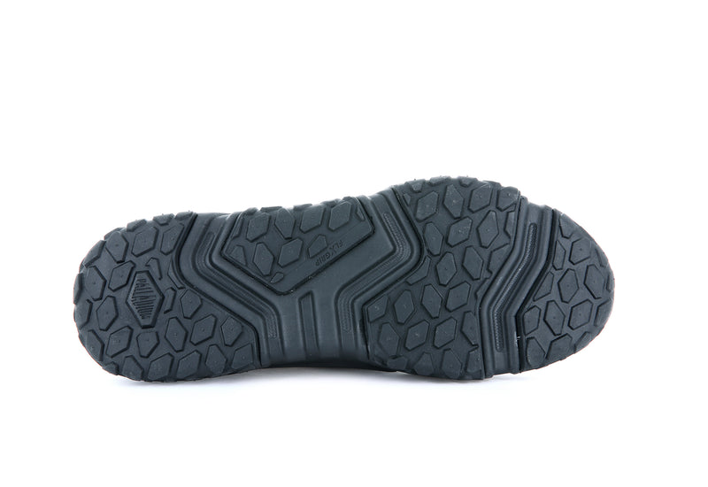 Kids' Palladium Off-Grid Lo Leather Low Tops Black | UAE  TOIPB5368