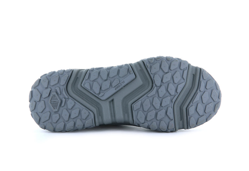 Kids' Palladium Off-Grid Lo Leather Low Tops Grey | UAE  VNCAI9683