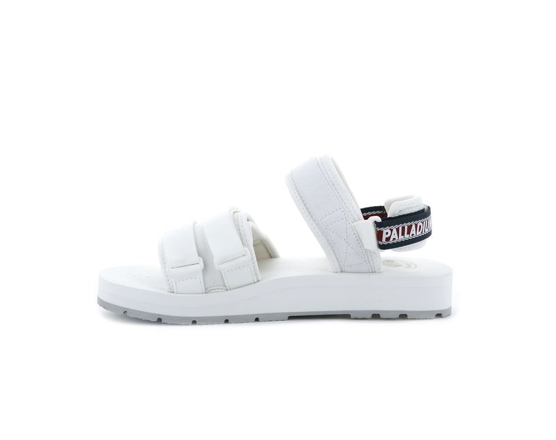 Kids' Palladium Outdoorsy Sandals White | UAE  KJBXR7190