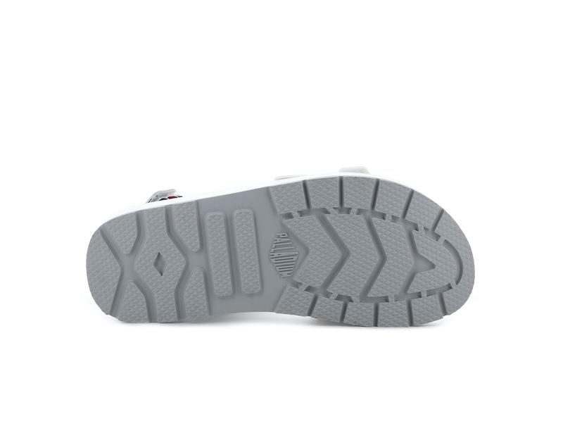 Kids' Palladium Outdoorsy Sandals White | UAE  KJBXR7190