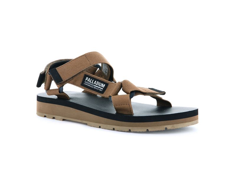 Kids' Palladium Outdoorsy Urbanity Sandals Brown | UAE  BHVML8132