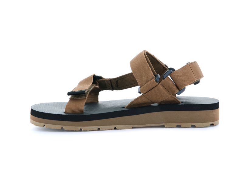 Kids' Palladium Outdoorsy Urbanity Sandals Brown | UAE  BHVML8132