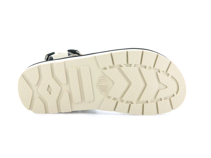 Kids' Palladium Outdoorsy Urbanity Sandals White | UAE  FOYJN2860