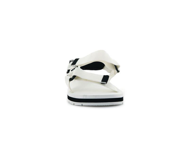 Kids' Palladium Outdoorsy Urbanity Sandals White | UAE  IBFDJ2178