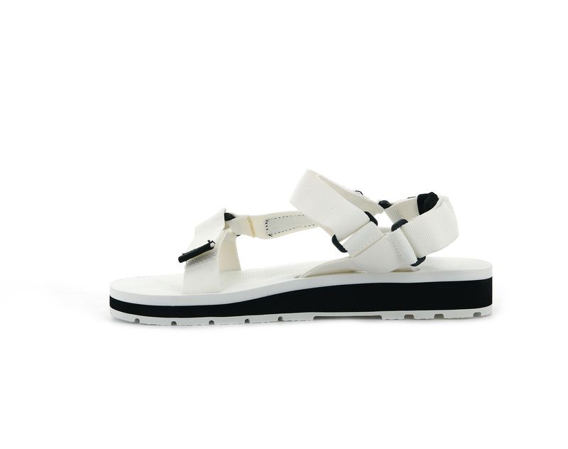 Kids' Palladium Outdoorsy Urbanity Sandals White | UAE  IBFDJ2178