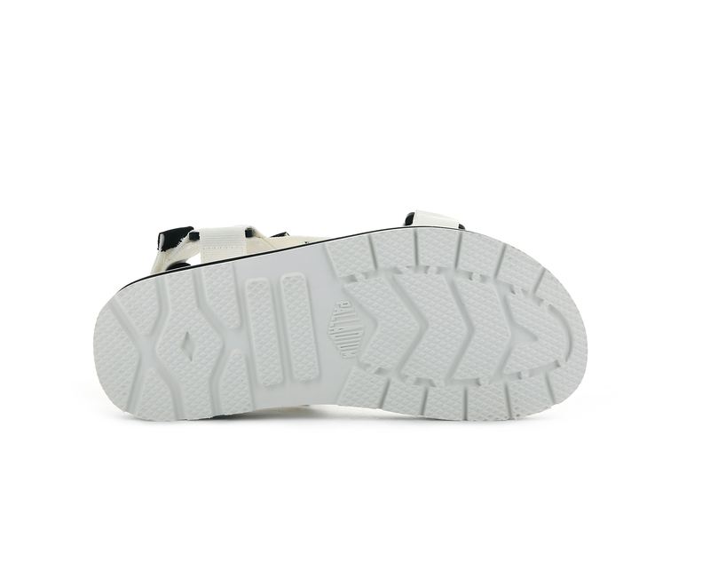 Kids' Palladium Outdoorsy Urbanity Sandals White | UAE  IBFDJ2178