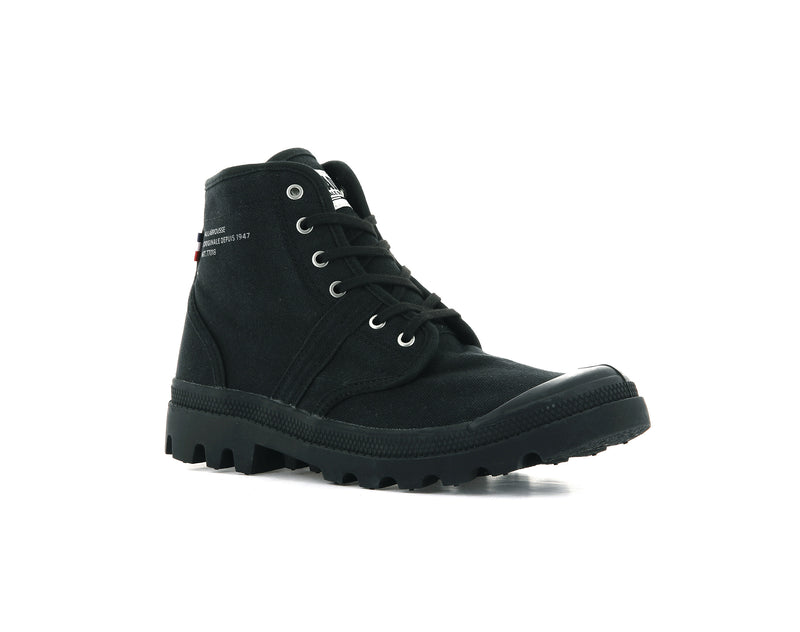 Kids' Palladium Pallabrousse Legion Boots Black | UAE  FWUNG9026