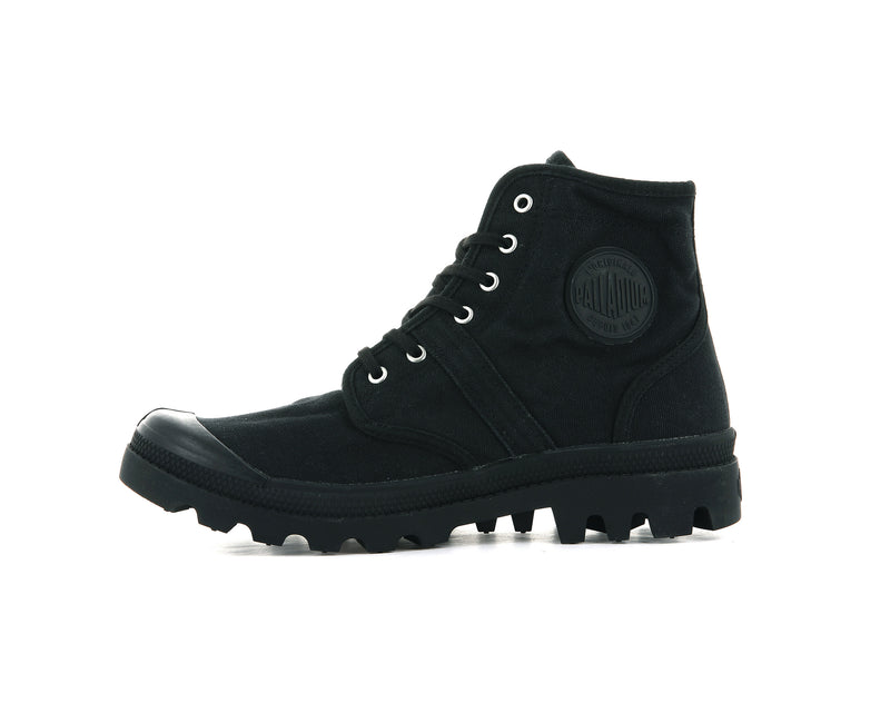 Kids' Palladium Pallabrousse Legion Boots Black | UAE  FWUNG9026