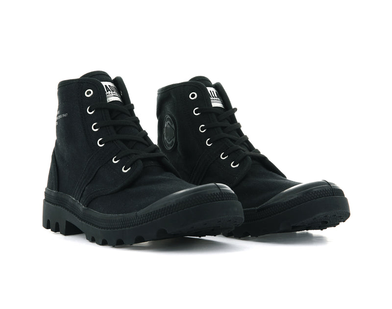 Kids' Palladium Pallabrousse Legion Boots Black | UAE  FWUNG9026