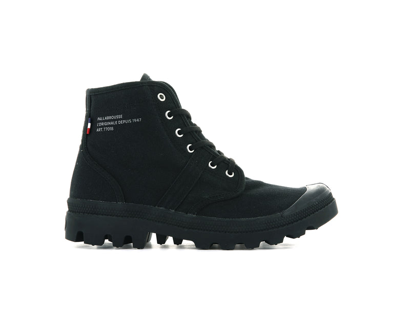 Kids\' Palladium Pallabrousse Legion Boots Black | UAE  FWUNG9026