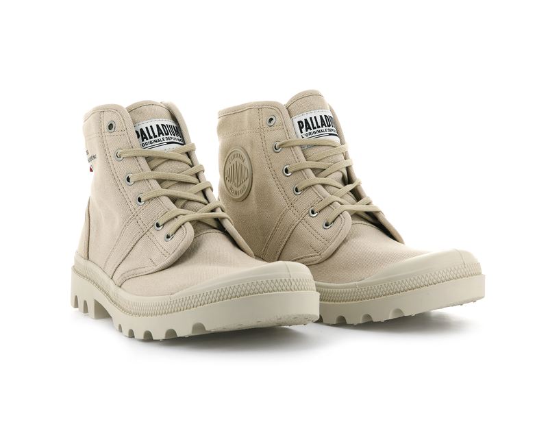 Kids' Palladium Pallabrousse Legion Boots Beige | UAE  TYAPU2593