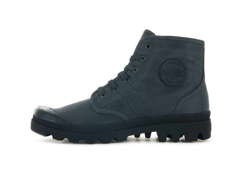 Kids' Palladium Pallabrousse Legion Wax Boots Black | UAE  OVMJE9807