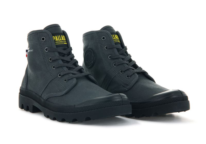 Kids' Palladium Pallabrousse Legion Wax Boots Black | UAE  OVMJE9807