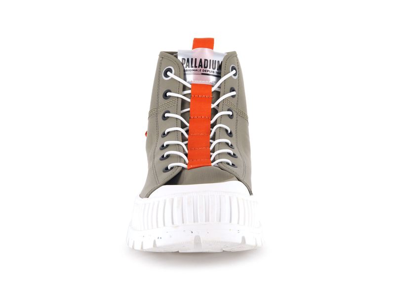 Kids' Palladium Pallashock Mid Ticket To Earth High Tops Beige | UAE  VLXJK2349