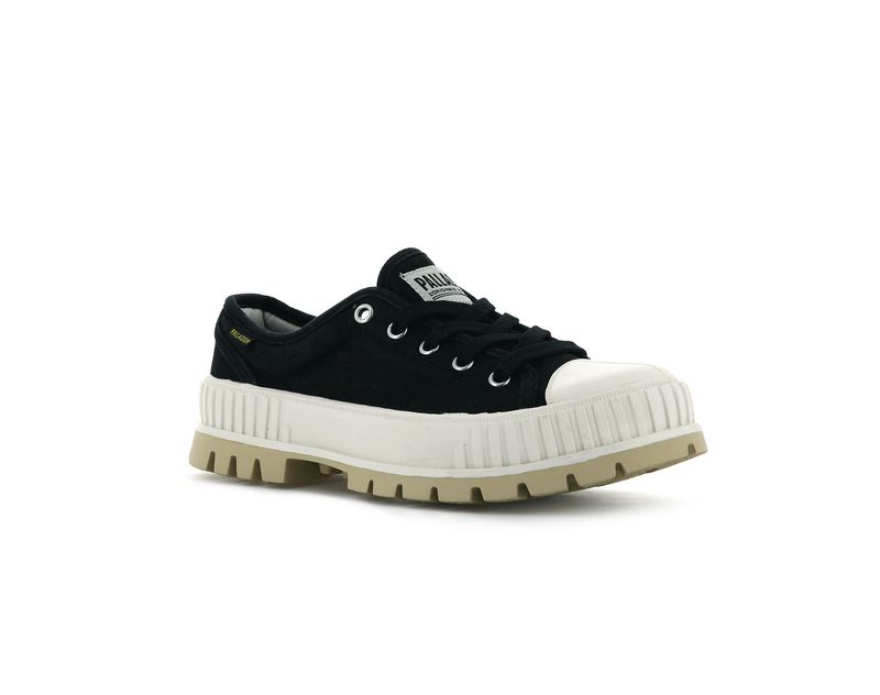 Kids' Palladium Pallashock Og Low Tops Black | UAE  PSIKB2916