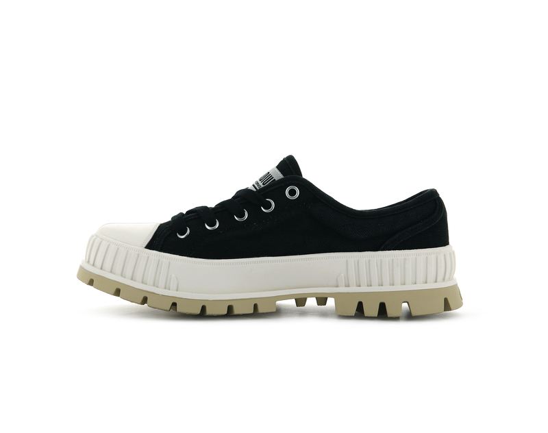 Kids' Palladium Pallashock Og Low Tops Black | UAE  PSIKB2916