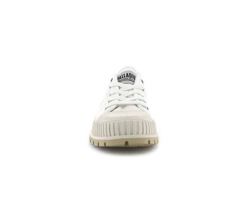 Kids' Palladium Pallashock Og Low Tops White | UAE  GTOWH2319