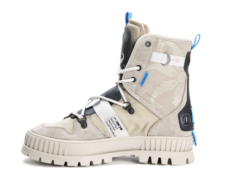 Kids' Palladium Pallashock Witch Queen X Destiny Boots Beige | UAE  UMNRS7291