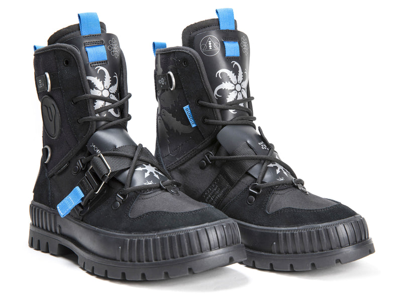 Kids' Palladium Pallashock Witch Queen X Destiny Boots Black | UAE  XOZKJ1784