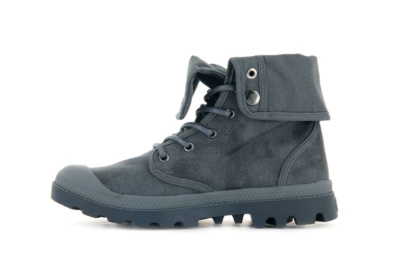 Kids' Palladium Pampa Baggy Wax Boots Grey | UAE  VSEPO8649