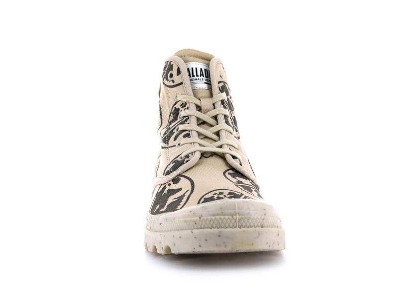 Kids' Palladium Pampa Eco-Versary 75th Boots Beige | UAE  IFWCT0296