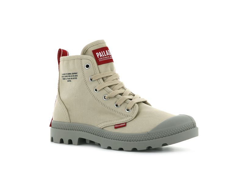 Kids' Palladium Pampa Hi Dare Boots Beige | UAE  EJGNB2065