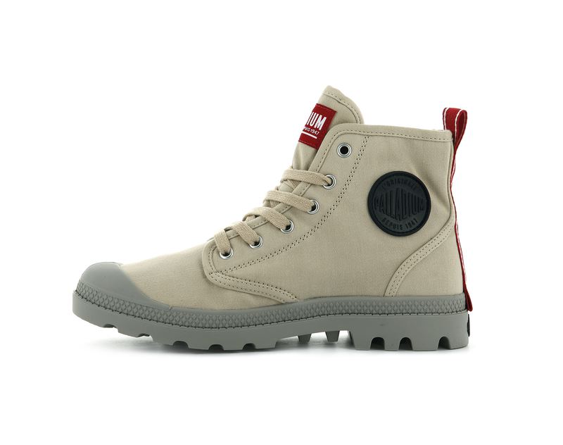 Kids' Palladium Pampa Hi Dare Boots Beige | UAE  EJGNB2065