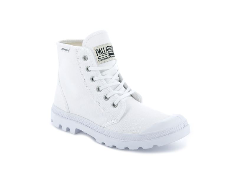 Kids' Palladium Pampa Hi Originale Boots White | UAE  BRSOU3901