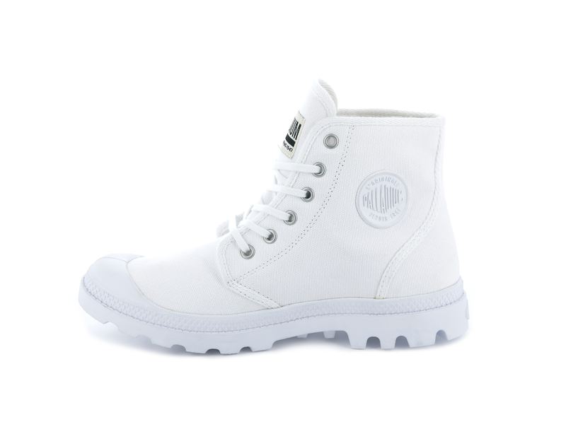 Kids' Palladium Pampa Hi Originale Boots White | UAE  BRSOU3901