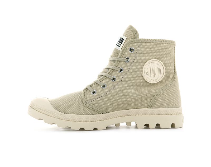 Kids' Palladium Pampa Hi Originale Boots Beige | UAE  JIXEQ1954