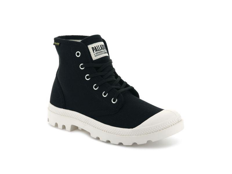 Kids' Palladium Pampa Hi Originale Boots Black | UAE  NDFTO6842