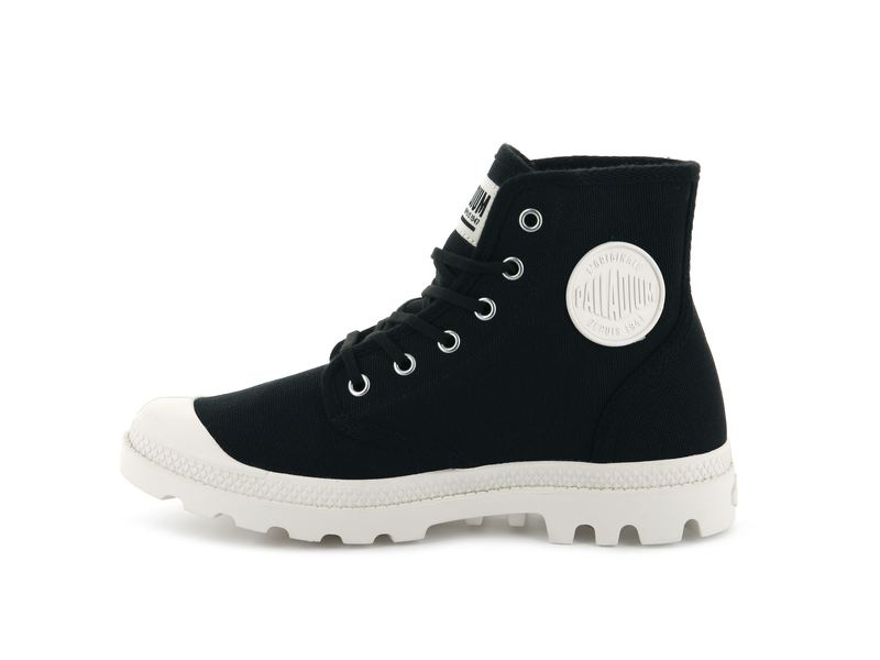 Kids' Palladium Pampa Hi Originale Boots Black | UAE  NDFTO6842