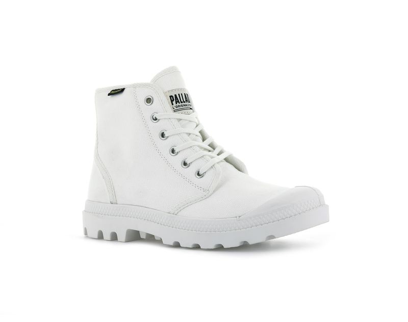 Kids' Palladium Pampa Hi Originale Boots White | UAE  RPEQL3528