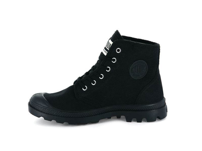 Kids' Palladium Pampa Hi Originale Boots Black | UAE  XIHPM9326