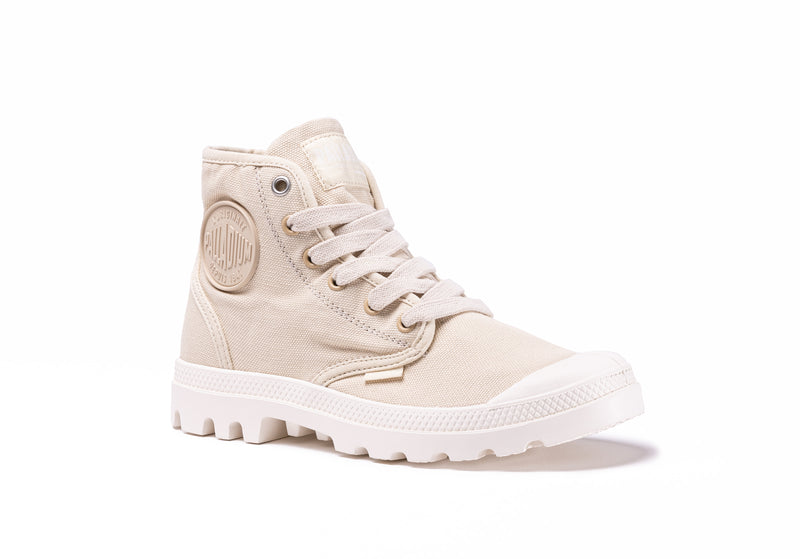 Kids' Palladium Pampa Hi V Boots Beige | UAE  FTMDZ2846