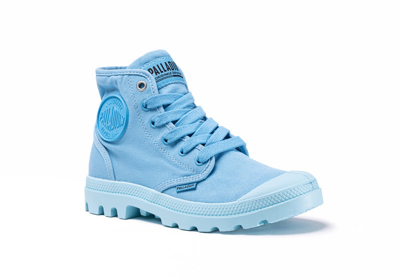 Kids' Palladium Pampa Hi V Boots Blue | UAE  XHOPE6850