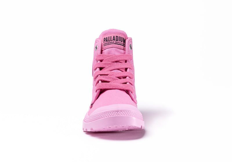 Kids' Palladium Pampa Hi V Boots Pink | UAE  DLVNI0691