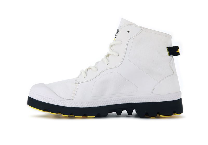 Kids' Palladium Pampa Lite+ Rc Wp+ 2 Boots White | UAE  NGOCT3856