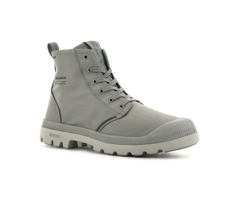 Kids' Palladium Pampa Lite+ Recycle Wp+ Boots Grey | UAE  SQADV4086