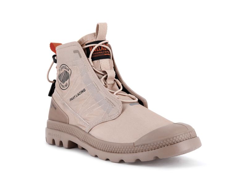 Kids' Palladium Pampa Travel Lite Boots Rose | UAE  XPFGB0146