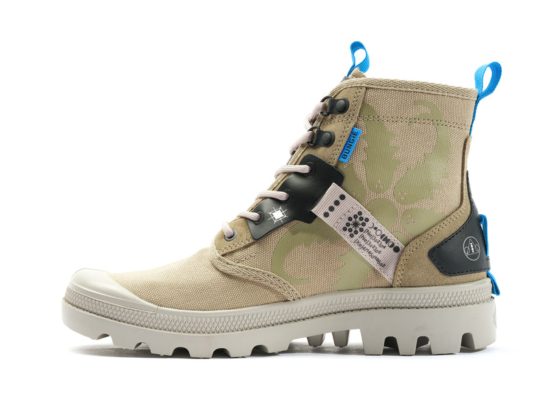 Kids' Palladium Pampa Witch Queen X Destiny Boots Beige | UAE  CYREN0192