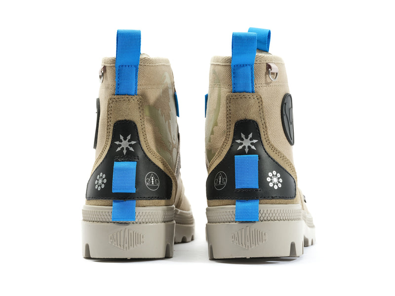 Kids' Palladium Pampa Witch Queen X Destiny Boots Beige | UAE  CYREN0192