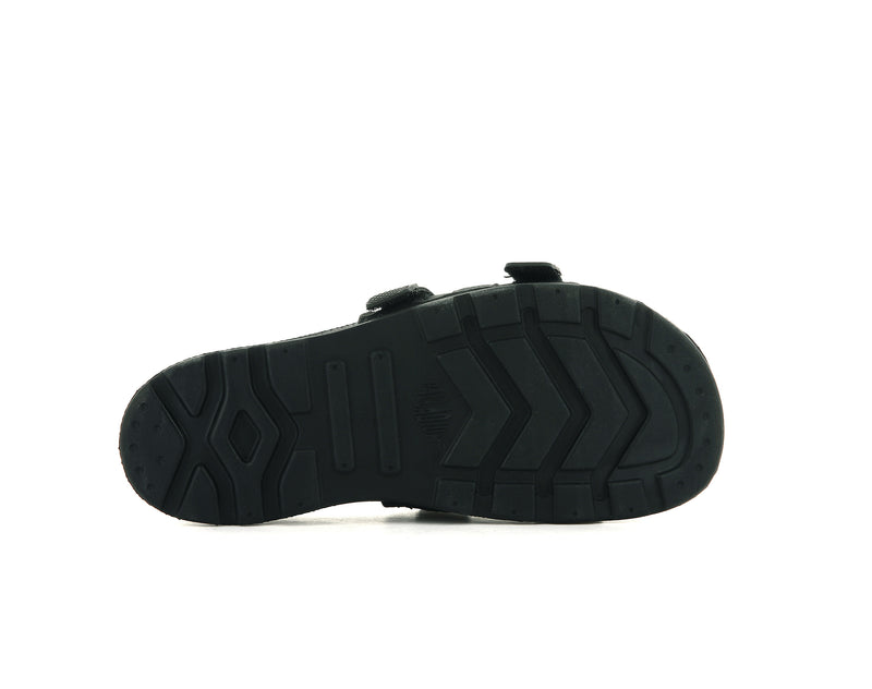 Kids' Palladium Solea Slides Black | UAE  VTDUN6895