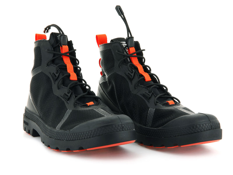 Kids' Palladium Travel Lite+ Adventure Boots Black | UAE  PMZAE4821