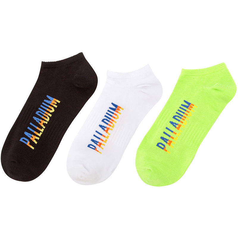 Men\'s Palladium Angle Rainbow Pack Socks Black/White/Green | UAE  HMYVU5042