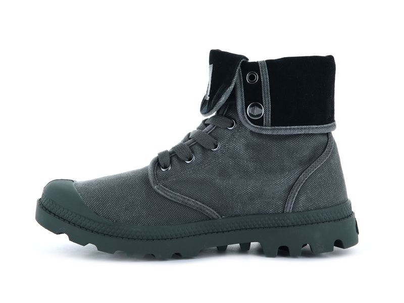 Men's Palladium Baggy Boots Black | UAE  UYGQV5832