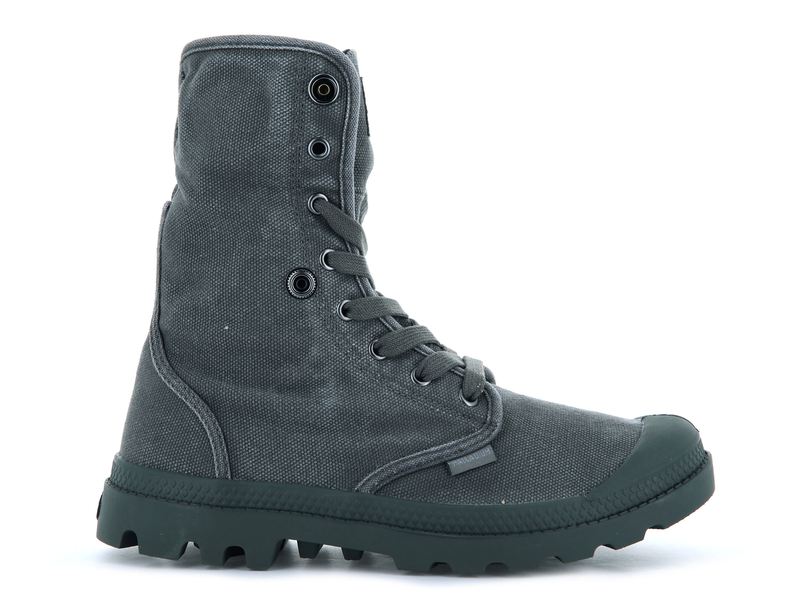 Men's Palladium Baggy Boots Black | UAE  UYGQV5832